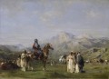 Eugène Fromentin Un campement dans l’Atlas Montagnes Walters Arabes